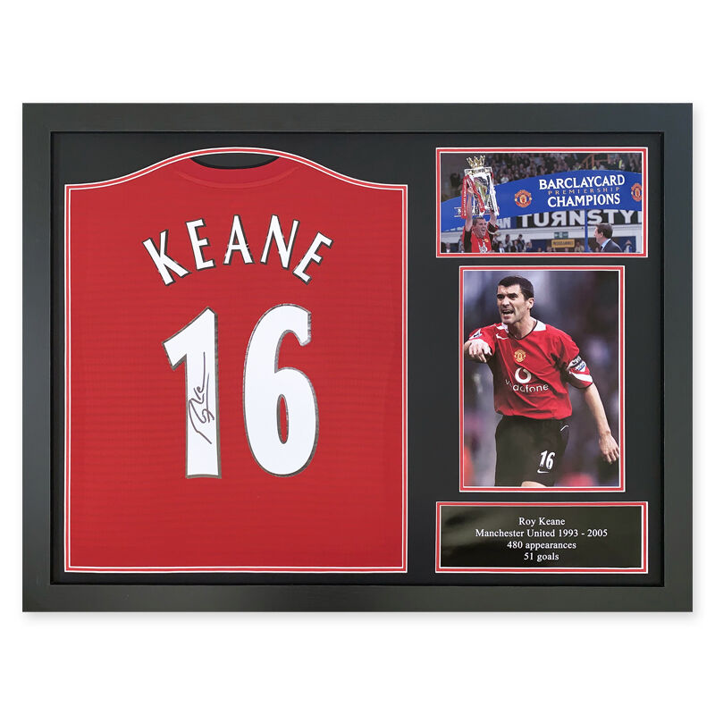 roy keane signed shirt UK RKSS a main