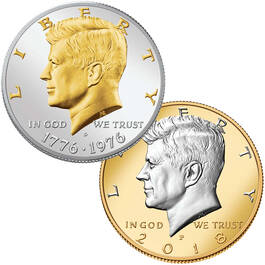 Reflections of Freedom Kennedy Half Dollars EKH 5