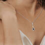 Sapphire Sensation 14ct Gold and Diamond Pendant, Sapphire Sensation 14kt Gold Diamond Pendant 11855 0011 m model
