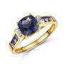 iolite white zircon cut ring UK IWZCR a main