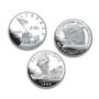 proof u s silver dollars UK PSD c three