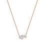 you and me 9ct gold diamond pendant UK YUMGP a main