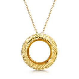 gold aura textured pendant UK GALOP a main