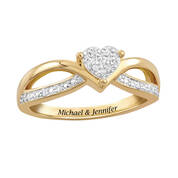 promise forever diamond ring UK PFPDR b two