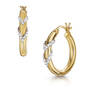 vivid spark 1ct gold hoop earrings UK VSGH a main