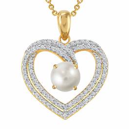 Personalized Birthstone Heart Pendant 6307 001 5 6