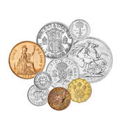 the complete george vi proof coin collection UK G6PC b two