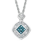 the blue diamond pendant UK BDIAP a main