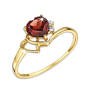 forever loved garnet diamond ring UK FLGDR a main
