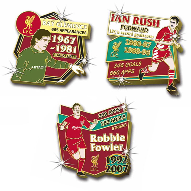 liverpool fc heroes pin collection UK LIPLP c three