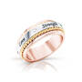 the magnetic copper spinner ring UK MCOSR b two