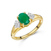emerald treasures 9ct gold ring UK EMTGR a main
