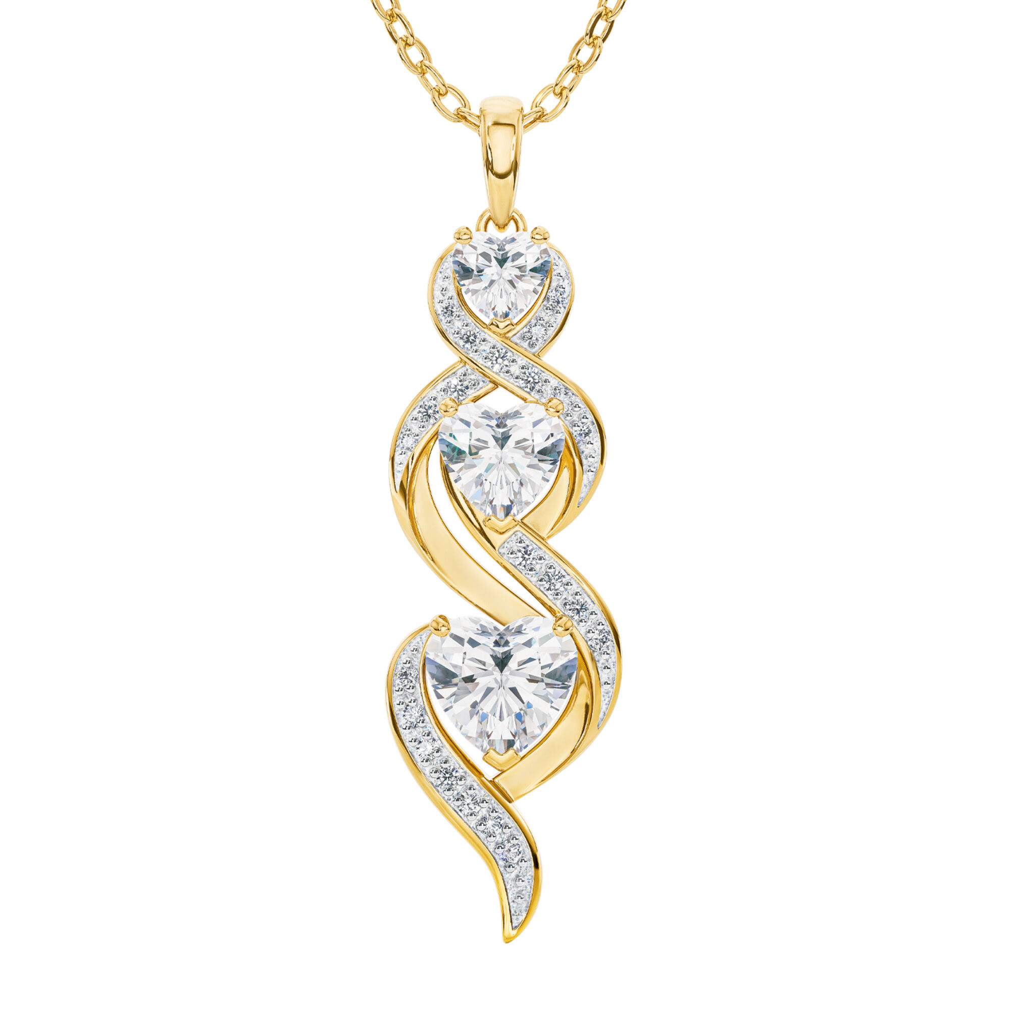 I love you more pendant shop