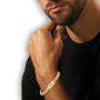 mens diamond monogram bracelet UK MBDM b two