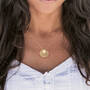 Embraced By Beauty Pearl & Seashell Necklace, Embrace by Beauty Pearl Seashell Necklace 10725 0011 m model