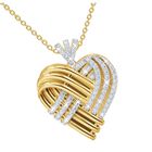 woven crossover heart personalised penda UK WCOHP a main