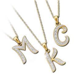 initials diamond pendant UK INDP2 a main