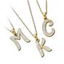 initials diamond pendant UK INDP2 a main