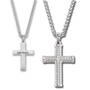 men s personalised divine links cross with free matching chain UK MDLCC b two