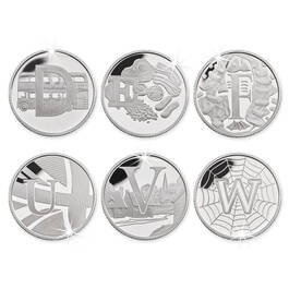 the complete a to z silver proof 10p col UK AZSP b two