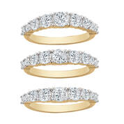 The Sparkle and Brilliance Diamonisse Ring Set 6419 0036 b ring