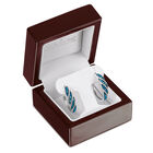 blue wave diamond earrings UK BWTE b two