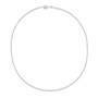 italian silver curb chain necklace UK ISCUN b two