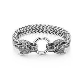 steel wolfs howl bracelet UK SWOLF a main