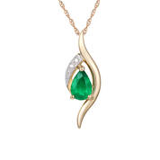 Emerald Splendor Diamond Pendant 11142 0535 a main