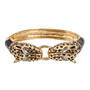 golden crystal panther bangle UK GCPBR a main