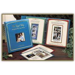 the royal baby international mint stamp  UK RBS b two