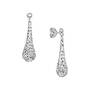 WHITE GOLD RAINDROP EARRINGS UK WGORE a main