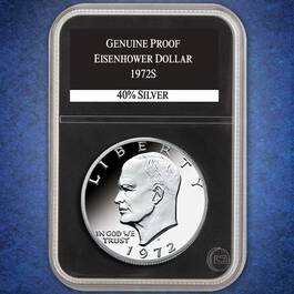 The Complete Collection of Silver Eisenhower Dollars IKS 4