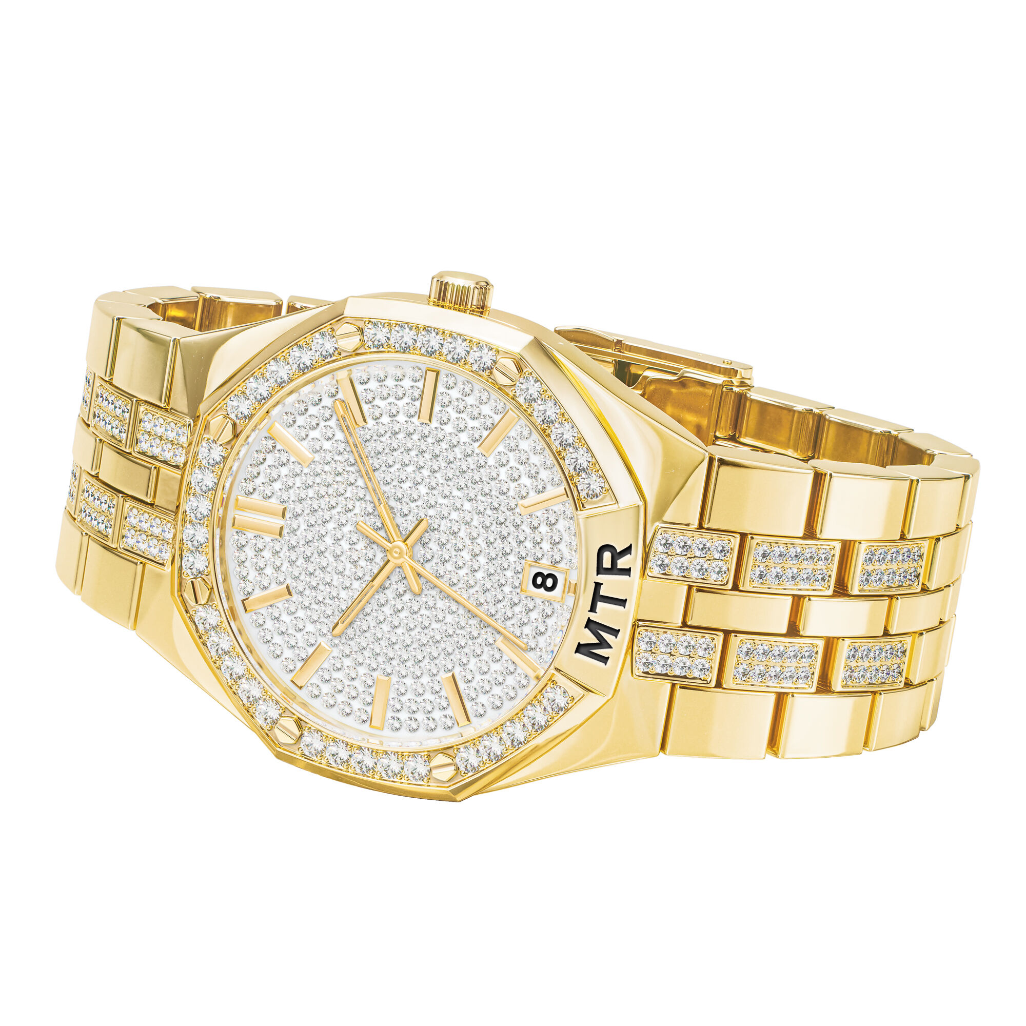 Men s Bel Air Bling Personalised Watch