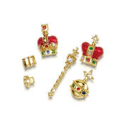 floating crown jewels pendant UK CROJP b two
