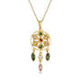 genuine gemstone dreamcatcher pendant UK GGDP a main