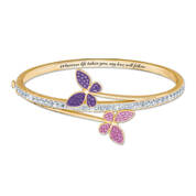 wherever life takes you butterfly bangle UK GDBB a main
