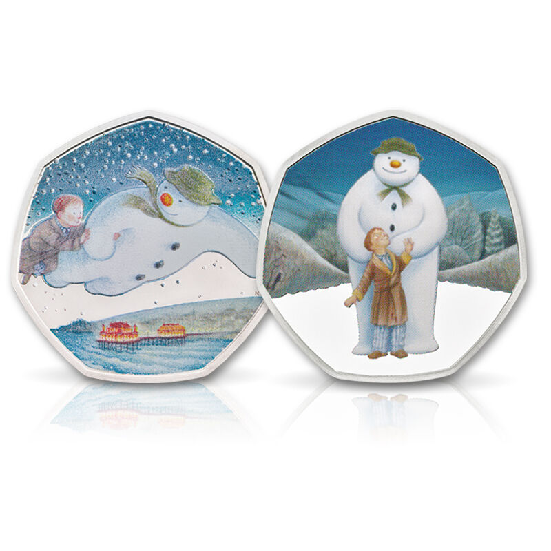 the snowman silver proof set UK SMPS a main