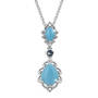 drop in the ocean silver pendant UK DIOSP a main