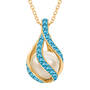 Loves Embrace Pearl Birthstone Necklace 10144 0014 c march