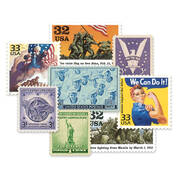 the world war ii u s stamp collection UK W2S a main