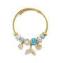 sparkling sea crystal charm bracelet UK SSCCB a main