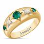 Royal Radiance Personalized Birthstone Ring 1906 001 1 5