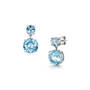 blue skies genuine topaz earrings UK BSTE a main