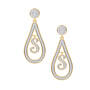 Diamond Initial Earrings 10752 0017 d initial s