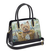 yorkie hitching a ride handbag UK YHIRB a main