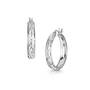 geometric genius silver hoops UK GGSH a main