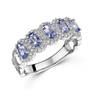 tanzanite white topaz oval cut silver ri UK TTOCR a main