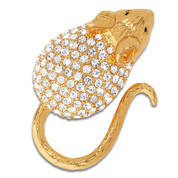 cheeky dormouse brooch UK MSBR b two
