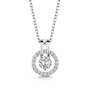 illumination pendant and earring silver set UK IPES a main